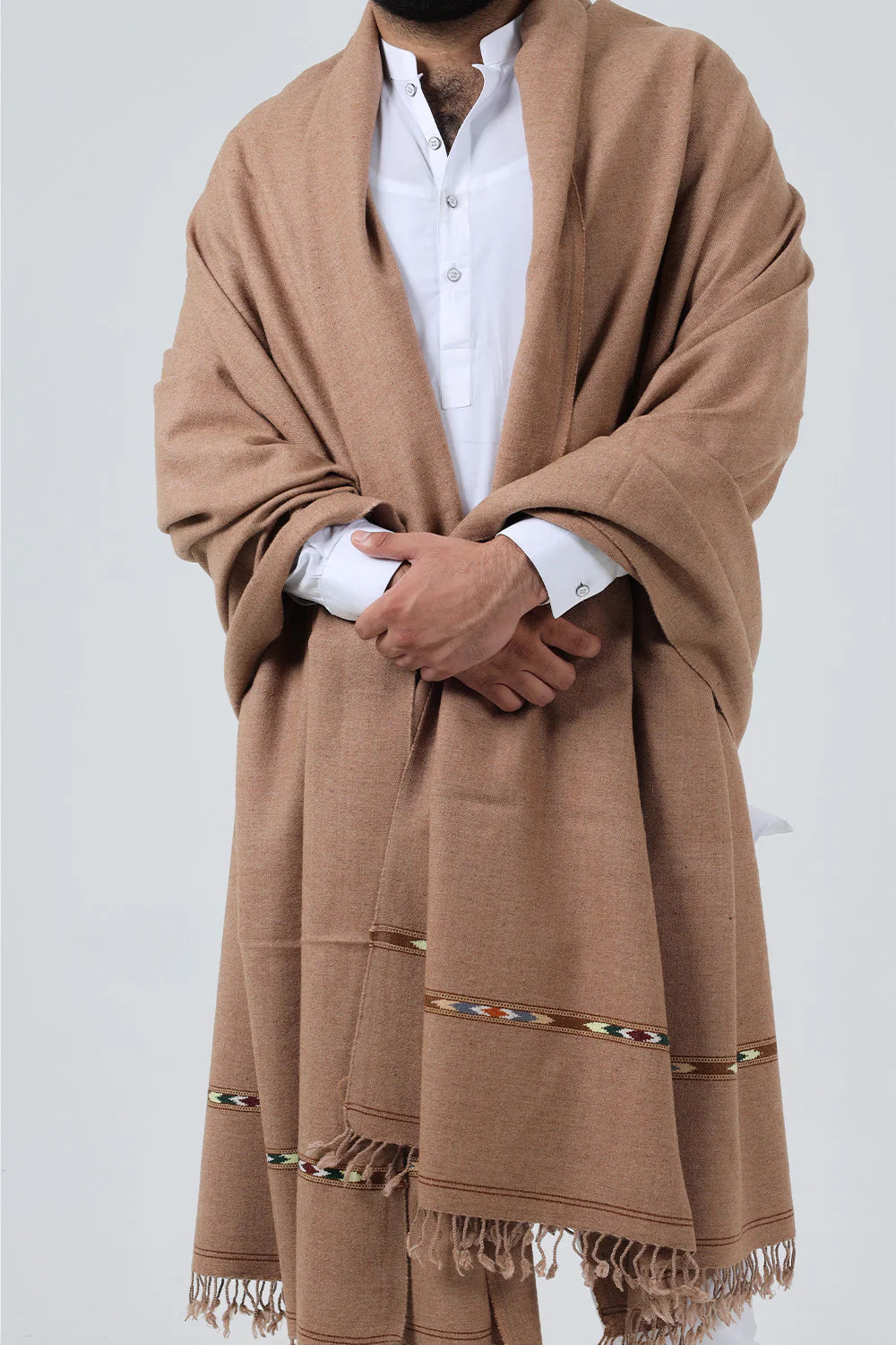 Pure Special 100% Shawl (Camel)